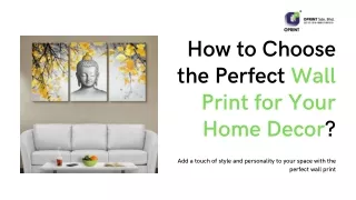 How to Choose the Perfect Wall Print for Your Home Décor