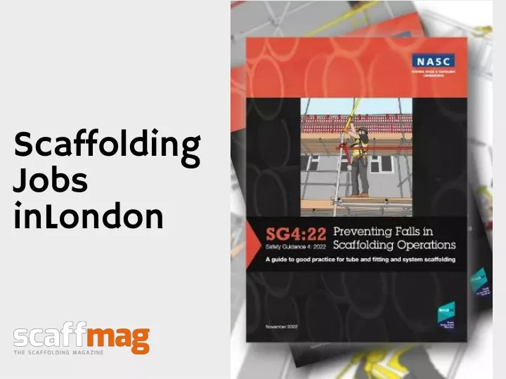scaffolding jobs inlondon