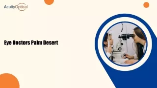 Retinal Detachment- Urgent Care By Eye Doctors Palm Desert