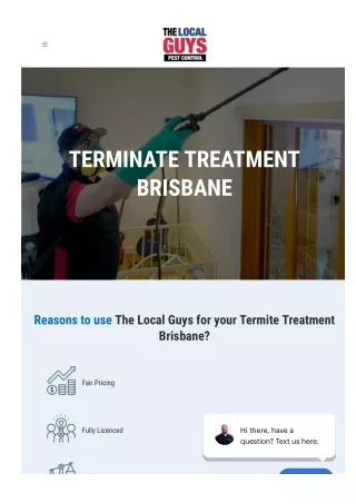 Termite Treatment Brisbane