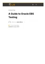 A Guide to Oracle EBS Testing - slide 1