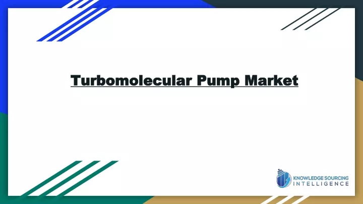 turbomolecular pump market