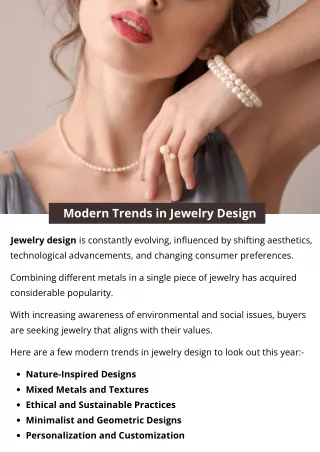 The Evolving Landscape Of Jewelry: Trends Shaping The Vogue Of 2025 