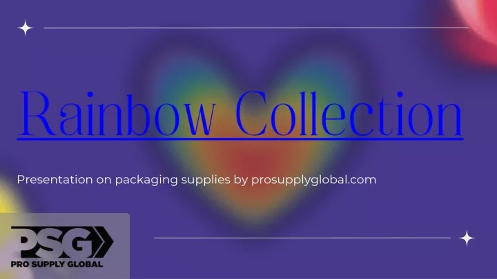 rainbow collection