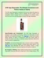 Vape pen - slide 1