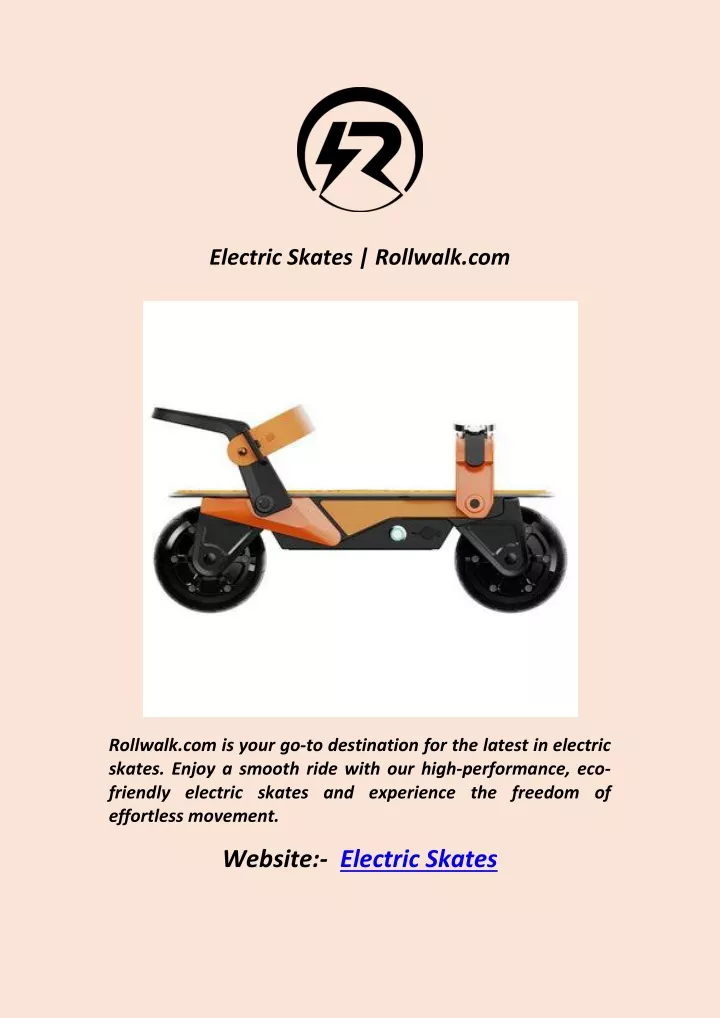 electric skates rollwalk com