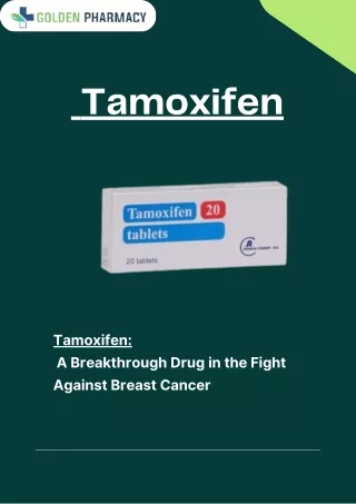 Tamoxifen - Your Shield Against Breast Cancer – Buy Now
