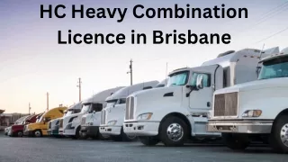 HC Heavy Combination Truck Training in Brisbane
