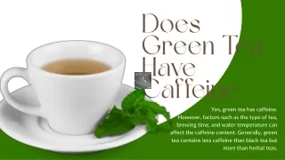 Does Green Tea Have Caffeine (1)