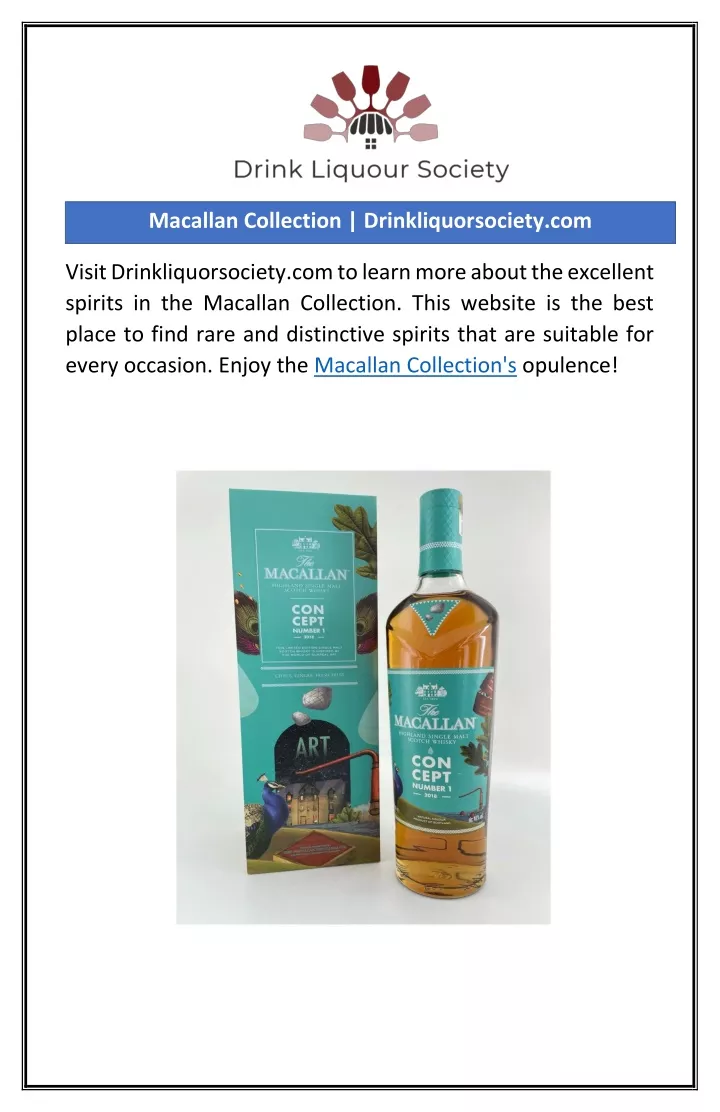macallan collection drinkliquorsociety com