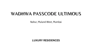 wadhwa passcode ultimous wadhwa passcode ultimous