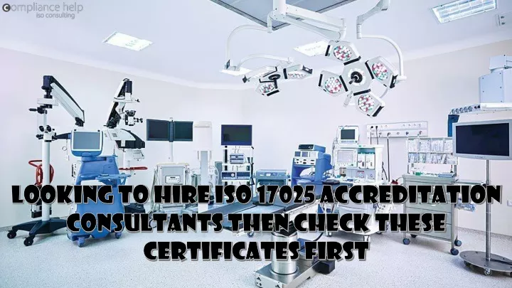 looking to hire iso 17025 accreditation