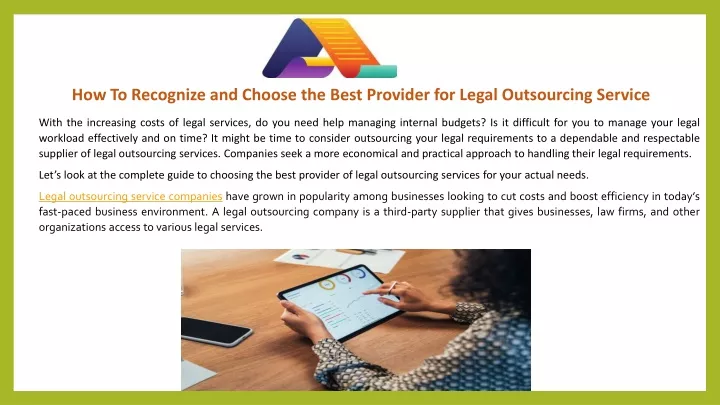 how to recognize and choose the best provider