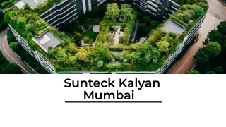 Sunteck Kalyan Mumbai - E Brochure