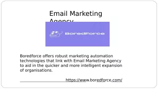 Email Marketing Agency