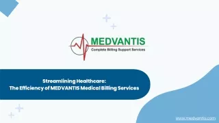 Medvantis - Complete Billing Support Services