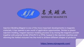 Superior Quality Plastic Bonded Magnets for Versatile Applications