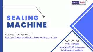 sealing Machine ppt