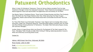 patuxent orthodontics