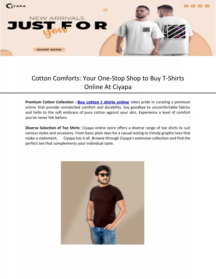 cotton comforts your one stop shop