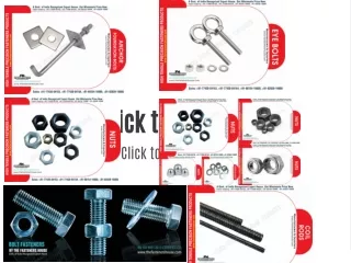 Fasteners Bolts Nuts Threaded Rods manufacturer exporter in India https://www.thefastenershouse.com  917743004153,  9177