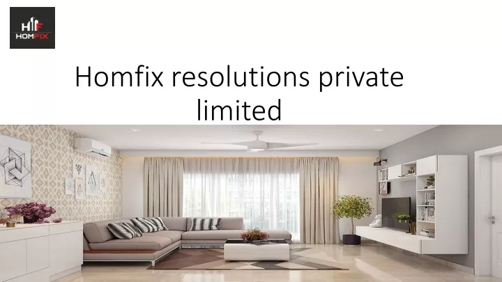 homfix resolutions private limited