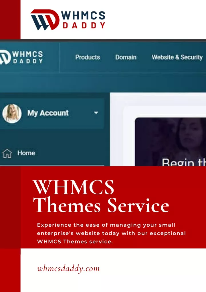 whmcs themes service