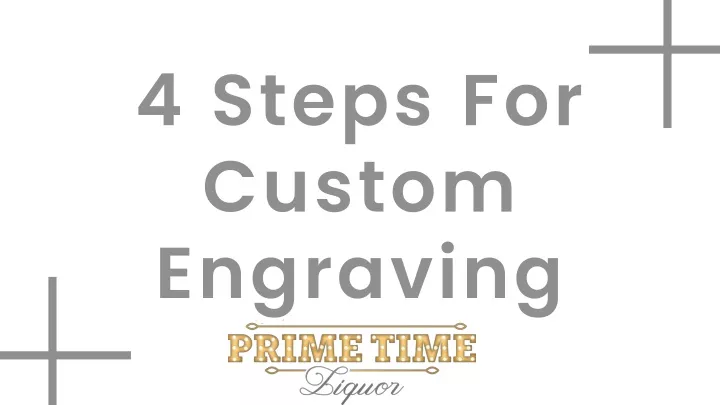 4 steps for custom engraving