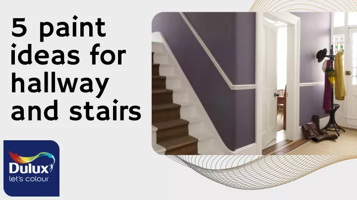 5 paint ideas for hallway and stairs