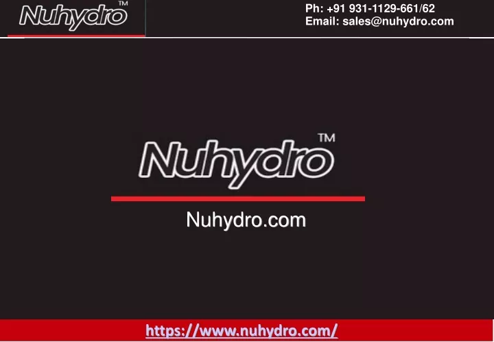nuhydro com