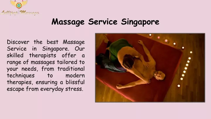 massage service singapore
