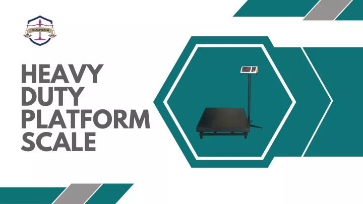 heavy duty platform scale