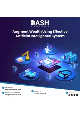 Augment Wealth Using Effective Artificial Intelligence System