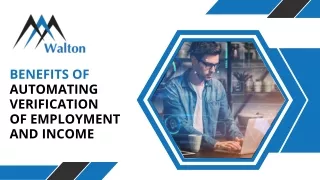 benefits of automating verification of employment