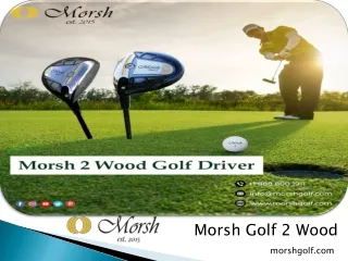 Morsh golf 2 wood