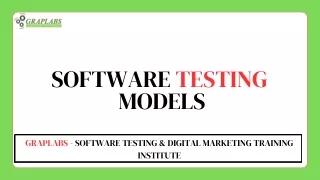 Software Testing Models - Graplabs