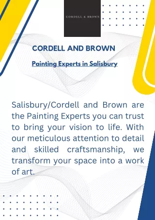 Painting Experts in Salisbury