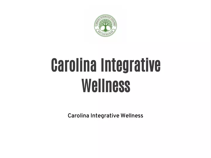 carolina integrative wellness