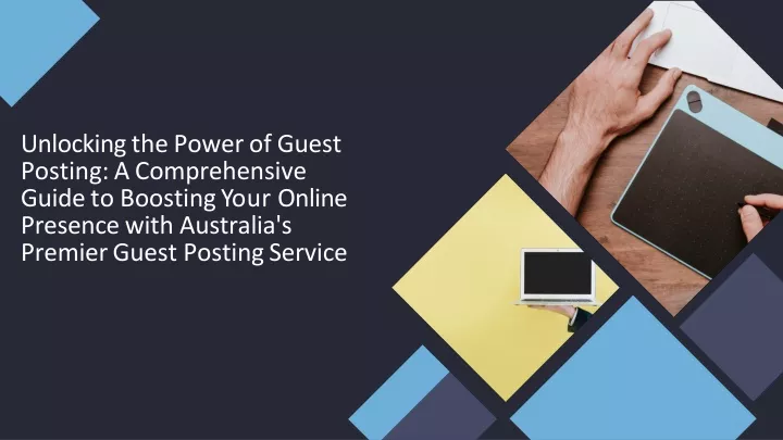 unlocking the power of guest posting