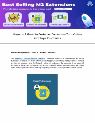 magento 2 guest to customer conversion turn