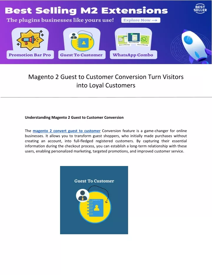 magento 2 guest to customer conversion turn