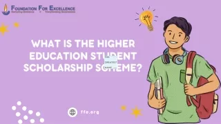 What is the Higher Education Student Scholarship Scheme