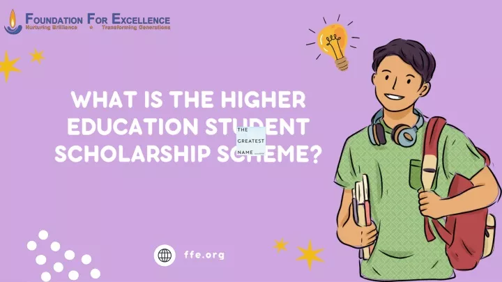 what is the higher education student scholarship
