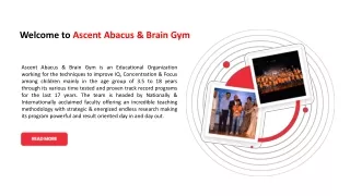 Ascent Abacus & Brain Gym