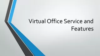 Elevating Your Business with Virtual Office's Advanced Features