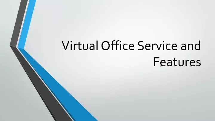 virtual office service and features