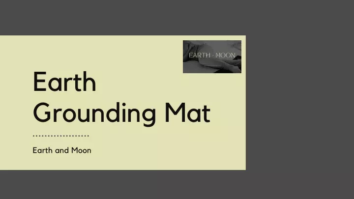 earth grounding mat