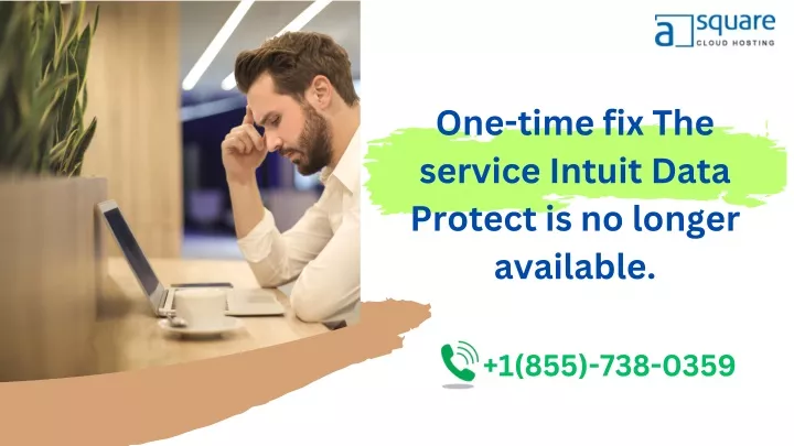 one time fix the service intuit data protect