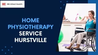Home Physiotherapy Service Hurstville