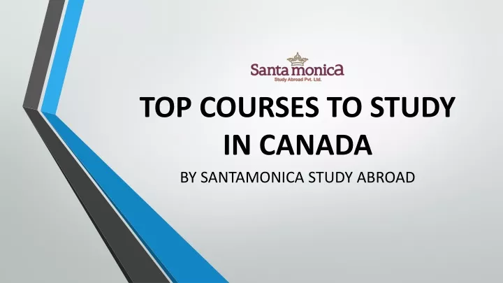 top courses to study in canada